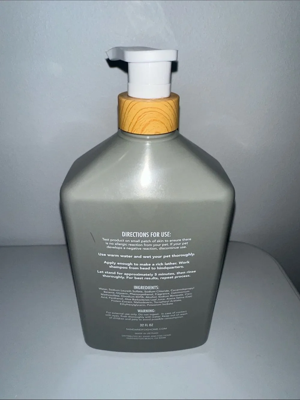 Sand + Paws Oatmeal and Aloe Pet Shampoo and Conditioner 32 oz